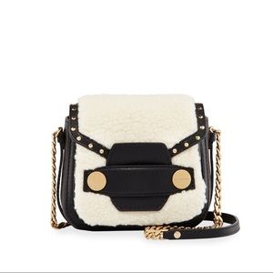 FINAL.Stella McCartney Shearling Fur Crossbody